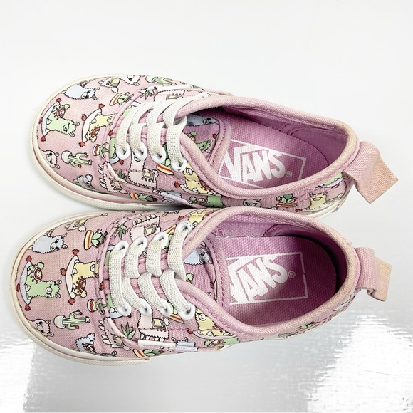 Vans Toddler Lama Shoes Size 6 Girls Pink - Picture 5 of 9
